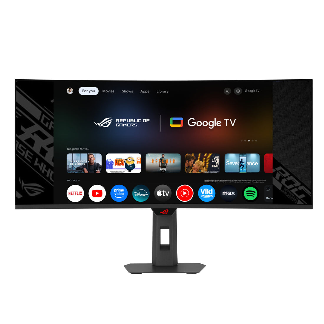 ASUS ROG Strix OLED XG34WCDMTG computer monitor 34" 3440 x 1440 pixels UltraWide Quad HD QD-OLED Black