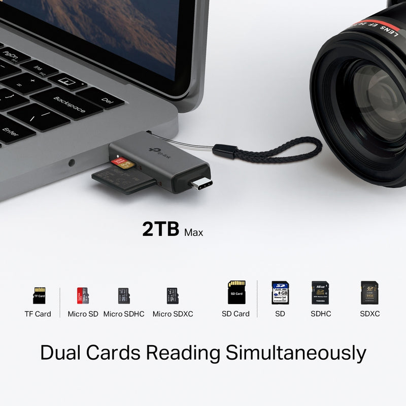 TP-Link UA430D card reader USB 3.1 Black