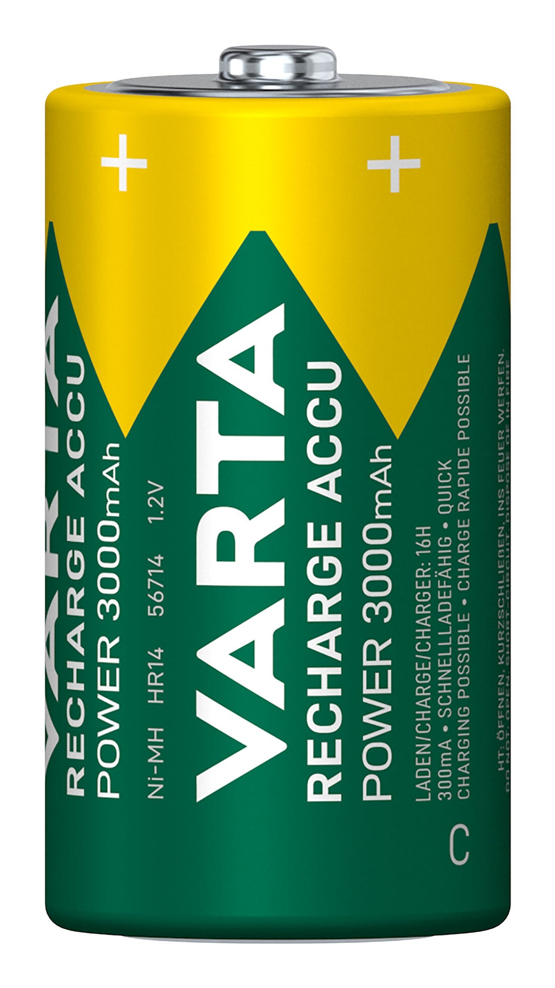 Varta 56714 101 412 household battery Rechargeable battery C Nickel-Metal Hydride (NiMH)
