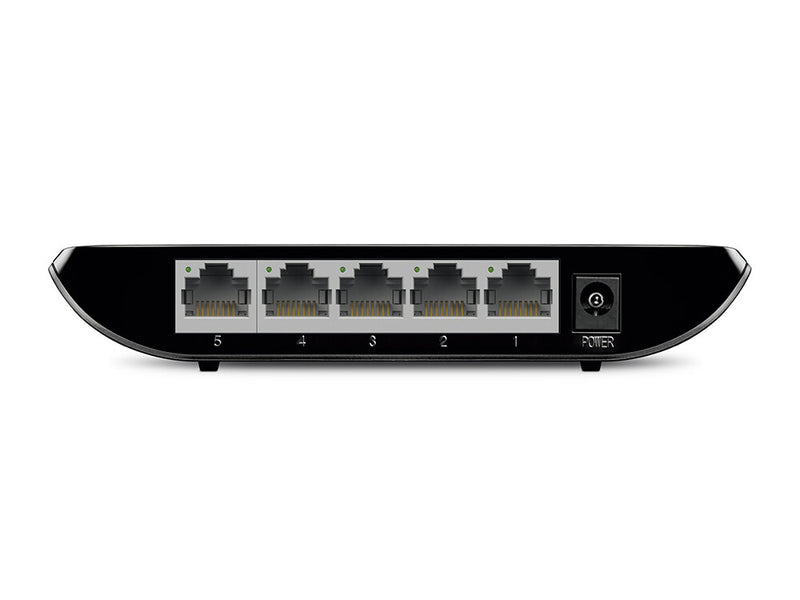 TP-LINK (TL-SG1005D) 5-Port Gigabit Unmanaged Desktop Switch, Plastic Case