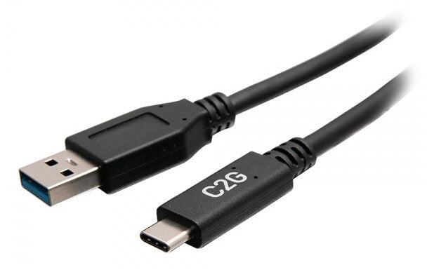 C2G 0.5m (1.5ft) USB-C® Male to USB-A Male Cable - USB 3.2 Gen 1 (5Gbps)