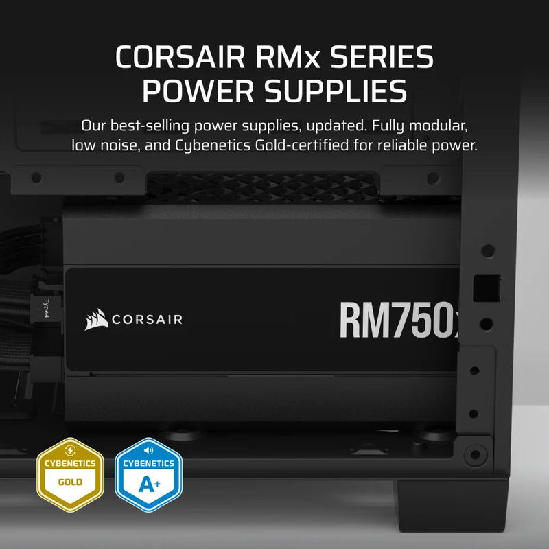 Corsair RM750x power supply unit 750 W 24-pin ATX ATX Black