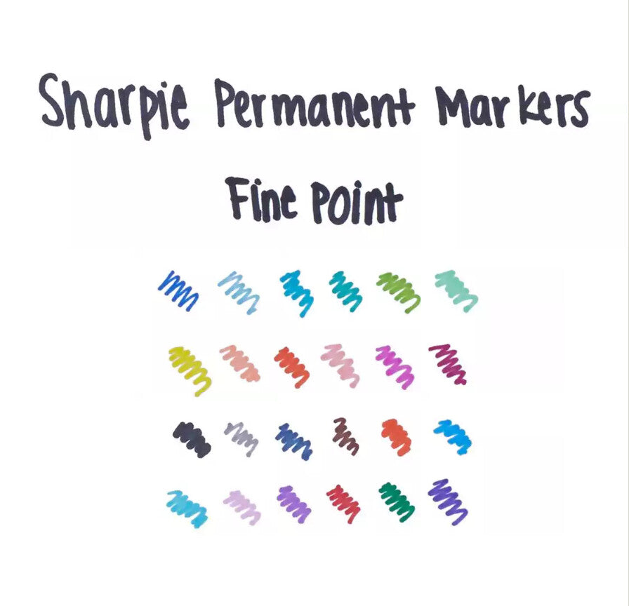 Sharpie Fine Point permanent marker Fine tip Red - image 4