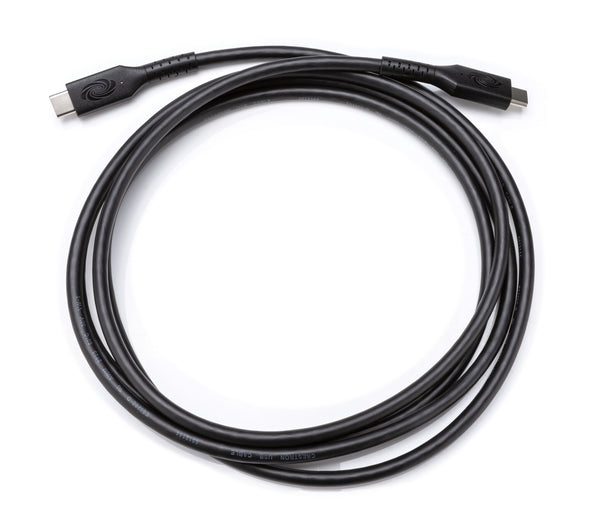 Crestron USB Cable, USB-C Male to USB-C Male, USB 3.2 Gen 1 (5 Gbps), DisplayPort Alt Mode, 100 W, 6 ft (1.8 m)