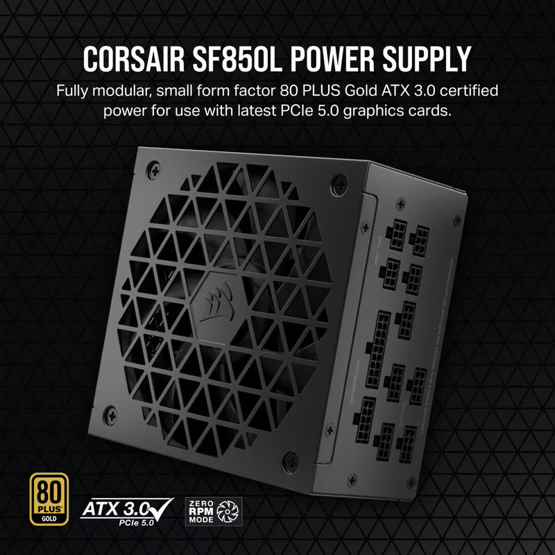 Corsair RPS0155 power supply unit 850 W 24-pin ATX SFX-L Black
