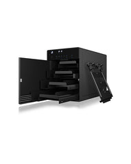 ICY BOX IB-3740-C31 HDD/SSD enclosure Black 2.5/3.5