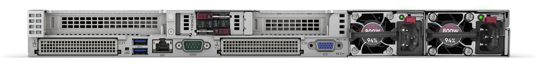 HPE ProLiant DL360 Gen11 4510 2.4GHz 12c 1P 2x32GB-R 8SFF MR408i-o NC BCM5719 2x1000W PS EU Server - image 4