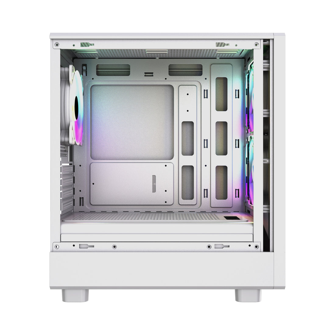 VIDA SPIRE M MATX WHITE GAMING CASE Micro Tower - image 4