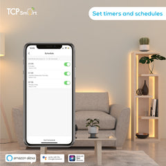 TCP Global Wi-Fi Led Strip light Colour Changing 3 Metres Extension Kit IP65