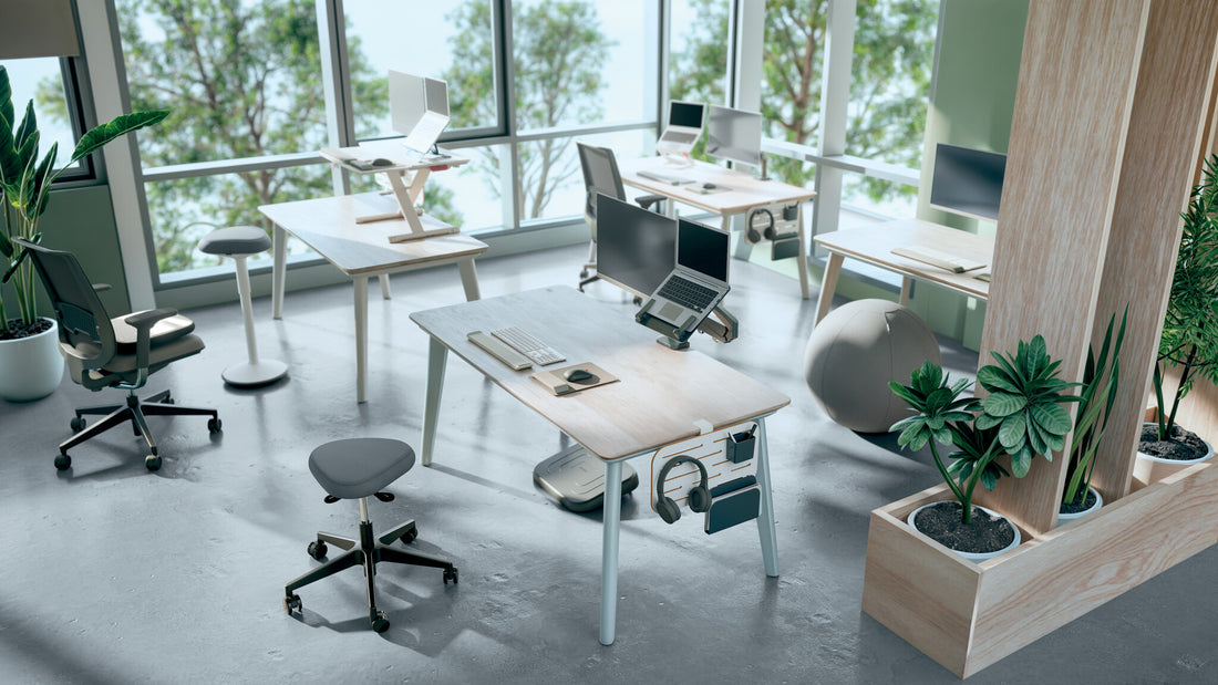 Leitz Ergo Active Sitting Stool with Wheels and Wobble Comfort Seat - image 12