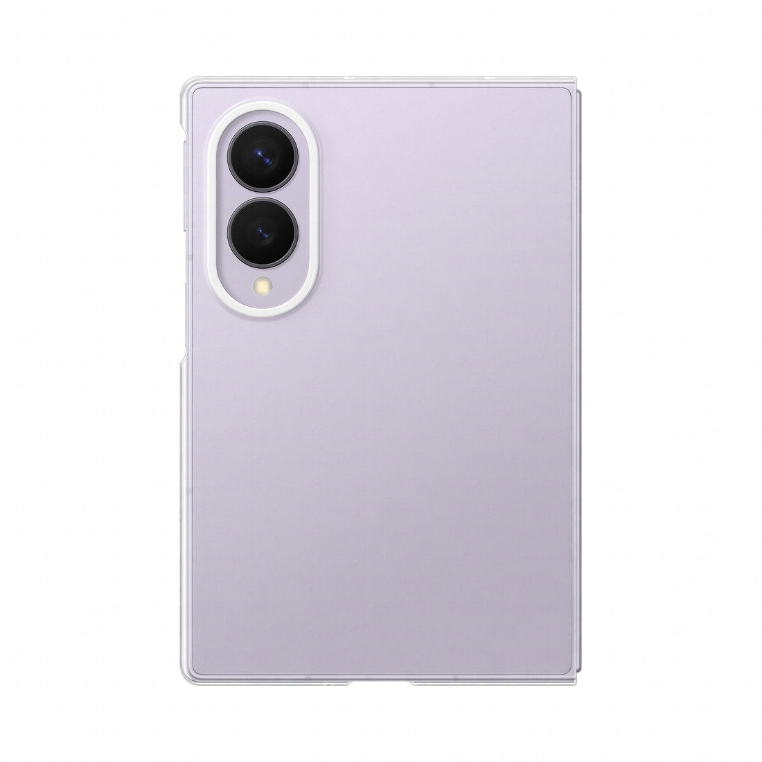 Samsung EF-QF971CTEGWW mobile phone case 7.6" Cover Transparent - image 2