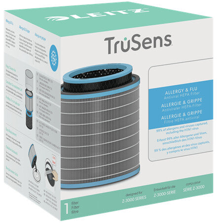 Leitz Allergy and Flu Anti-viral 3-in-1 HEPA Filter Drum for TruSens Z-3000 / Z-3500 Large Air Purifier - image 2