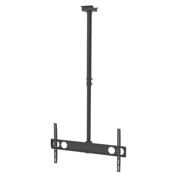 Manhattan Ceiling Mount for TV & Monitors, For screens: 37" to 75", Adjustable height: 105-156 cm, VESA compatability: all between 200x200 to 800x400mm - check the dimensions of the four mounting holes on back of screen to ensure it fits, Max 50kg, LFD,Br