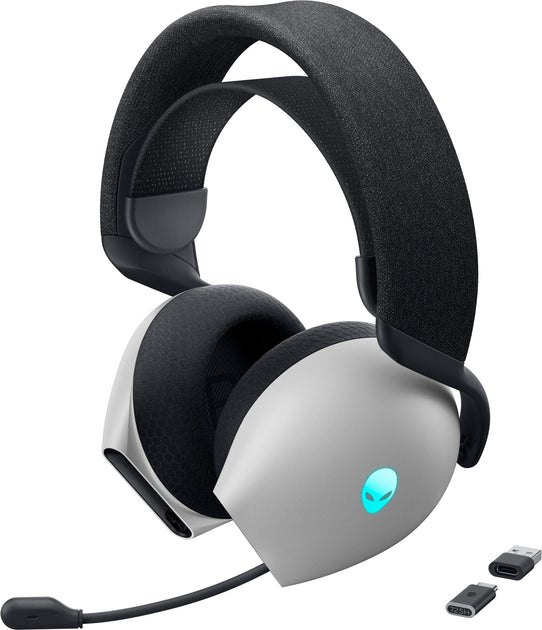 Alienware AW725H Tri Mode Wireless Gaming Headset - White | Back to the ...