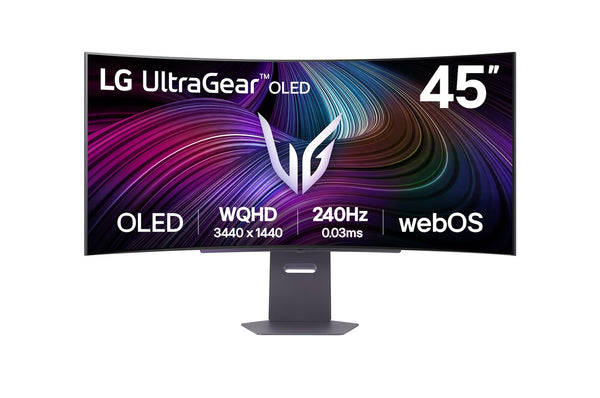 LG 45" UltraWide QHD 240Hz OLED Monitor (45GX90SA-B)