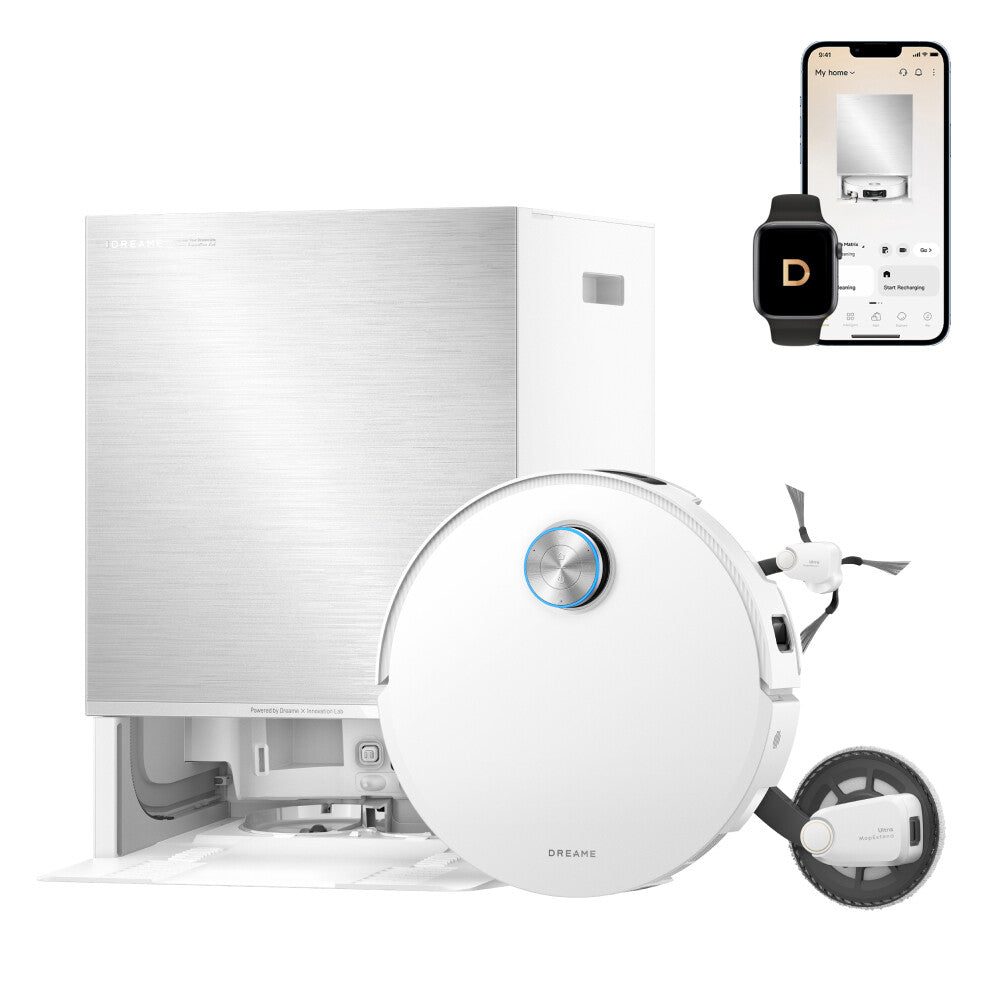 Dreame X60 Pro Ultra Complete smart robot vacuum & mop - white - image 3