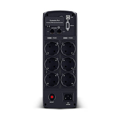CyberPower CP1600EPFCLCD-UK uninterruptible power supply (UPS) Line-Interactive 1.6 kVA 1000 W 6 AC outlet(s)