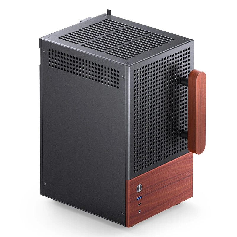 Jonsbo T6 Midi Tower Black, Wood - image 12