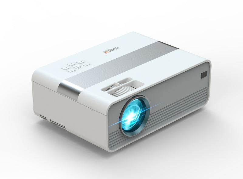 Technaxx TX-127 Standard throw projector 2000 ANSI lumens LCD 1080p (1920x1080) Silver, White