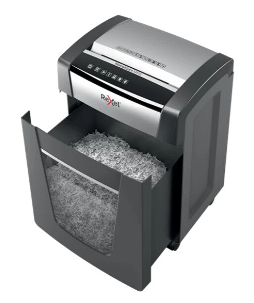 Rexel M515 paper shredder Micro-cut shredding 60 dB 23 cm Black, Silver - image 3