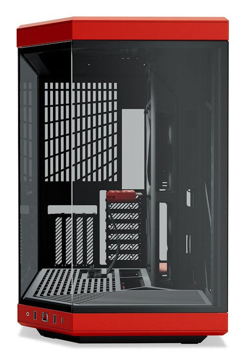 HYTE Y70 Midi Tower Black, Red
