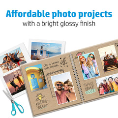 HP Everyday Photo Paper, Glossy, 200 g/m2, A4 (210 x 297 mm), 100 sheets