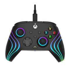 PDP Afterglow Wave Black USB Gamepad PC, Xbox One, Xbox Series S, Xbox Series X