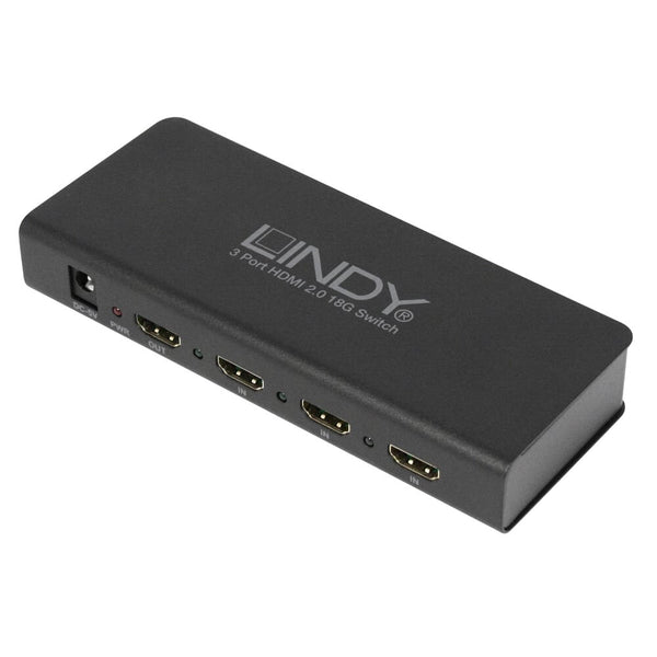 Lindy 3 Port HDMI 2.0 18G Switch