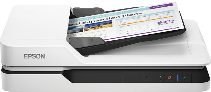 Epson WorkForce DS-1630 Flatbed & ADF scanner 1200 x 1200 DPI A4 Black, White