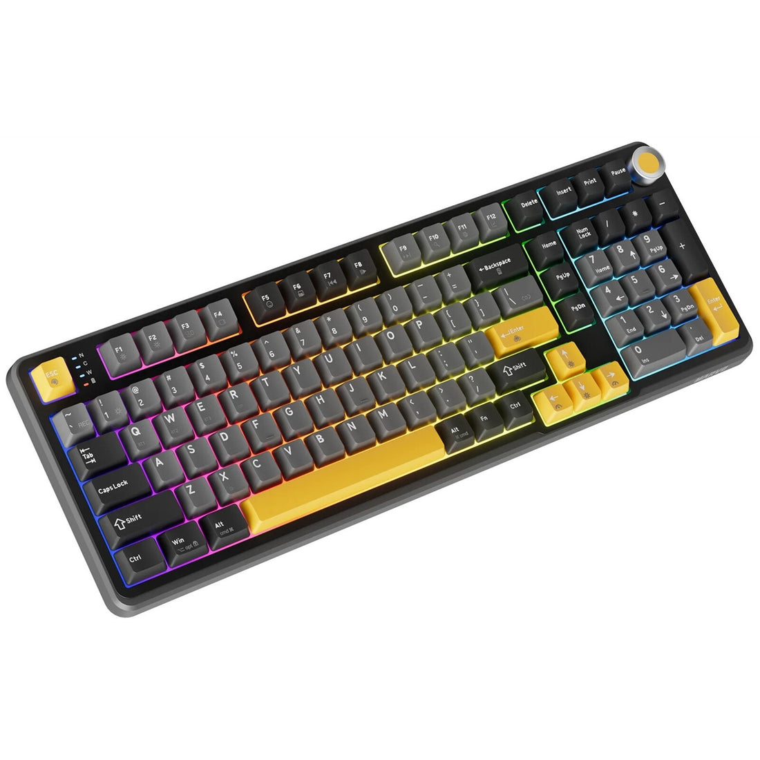 Marvo Titan 98 KG986W Wireless Mechanical Gaming , Tri-Mode Connectivity, Wired, 2.4GHz & Bluetooth - image 2
