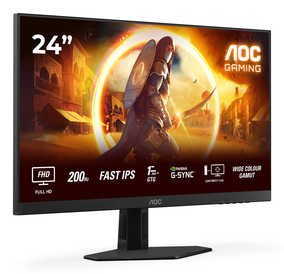 AOC G4 24G4HRE computer monitor 23.8" 1920 x 1080 pixels Full HD LED Black, Red - image 12
