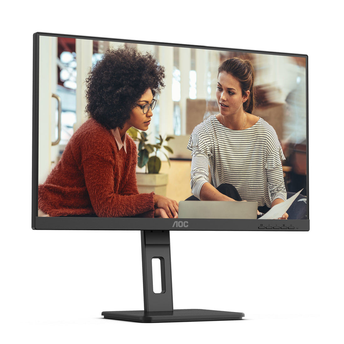AOC E3 24E3QAF computer monitor 23.8" 1920 x 1080 pixels Full HD LCD Black - image 9