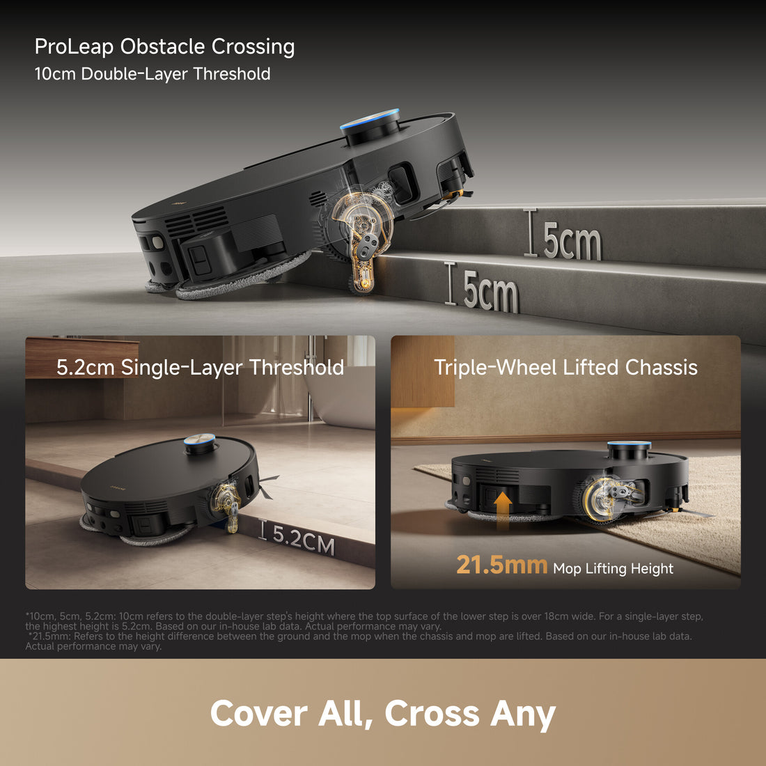 Dreame X60 Pro Ultra Complete smart robot vacuum & mop - Black - image 4