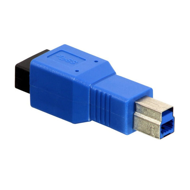 Lindy 71274 cable gender changer USB B USB A Blue | Back to the Office