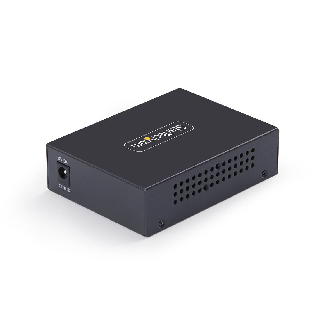 StarTech.com 10GbE Multi-Gigabit Open SFP+ Fiber Media Converter, Standalone 10 Gigabit Ethernet RJ-45 to - image 2