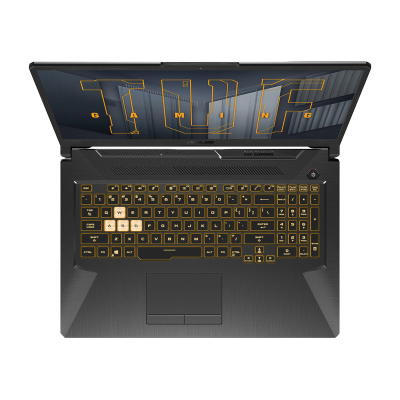 ASUS TUF Gaming F17 FX706HM-HX031W Intel® Core™ i5 i5-11400H Laptop 43.9 cm (17.3") Full HD 16 GB DDR4-SDRAM 512 GB SSD NVIDIA GeForce RTX 3060 Wi-Fi 6 (802.11ax) Windows 11 Home Grey