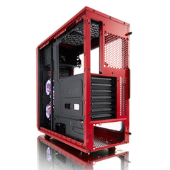 Fractal Design Focus G Midi Tower Black, Red