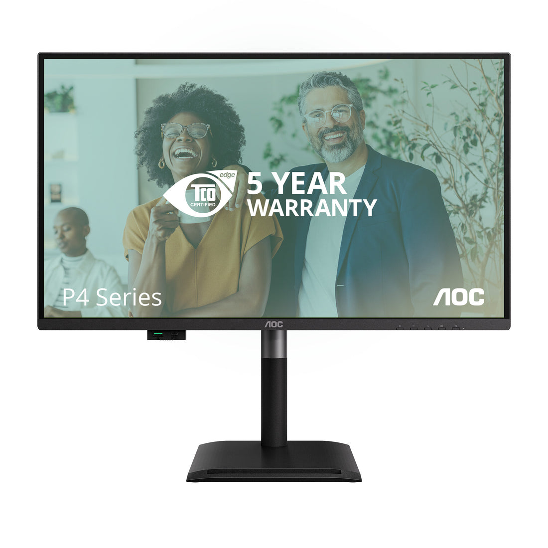 AOC Q27P4CV computer monitor 27" 2560 x 1440 pixels Quad HD LED Black - image 6