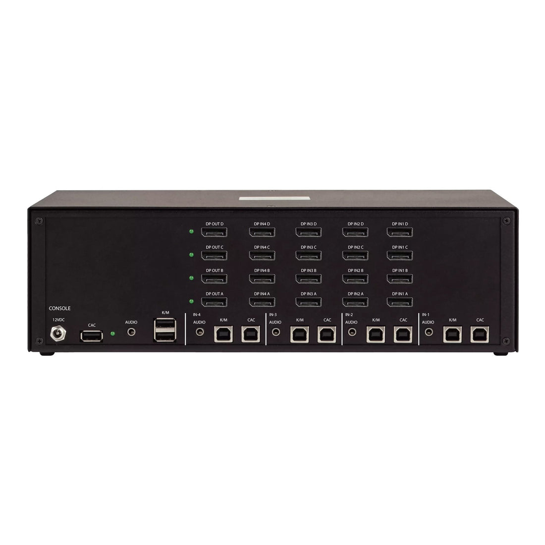 StarTech.com Secure 4-Port Quad-Monitor KVM Switch, DisplayPort, 4K 60Hz, NIAP 4.0 Desktop KVM, CAC, Metal - image 2
