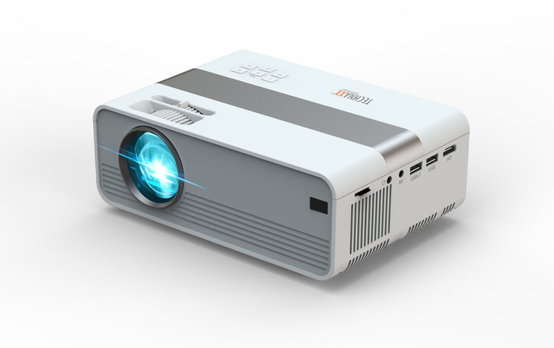 Technaxx TX-127 Standard throw projector 2000 ANSI lumens LCD 1080p (1920x1080) Silver, White