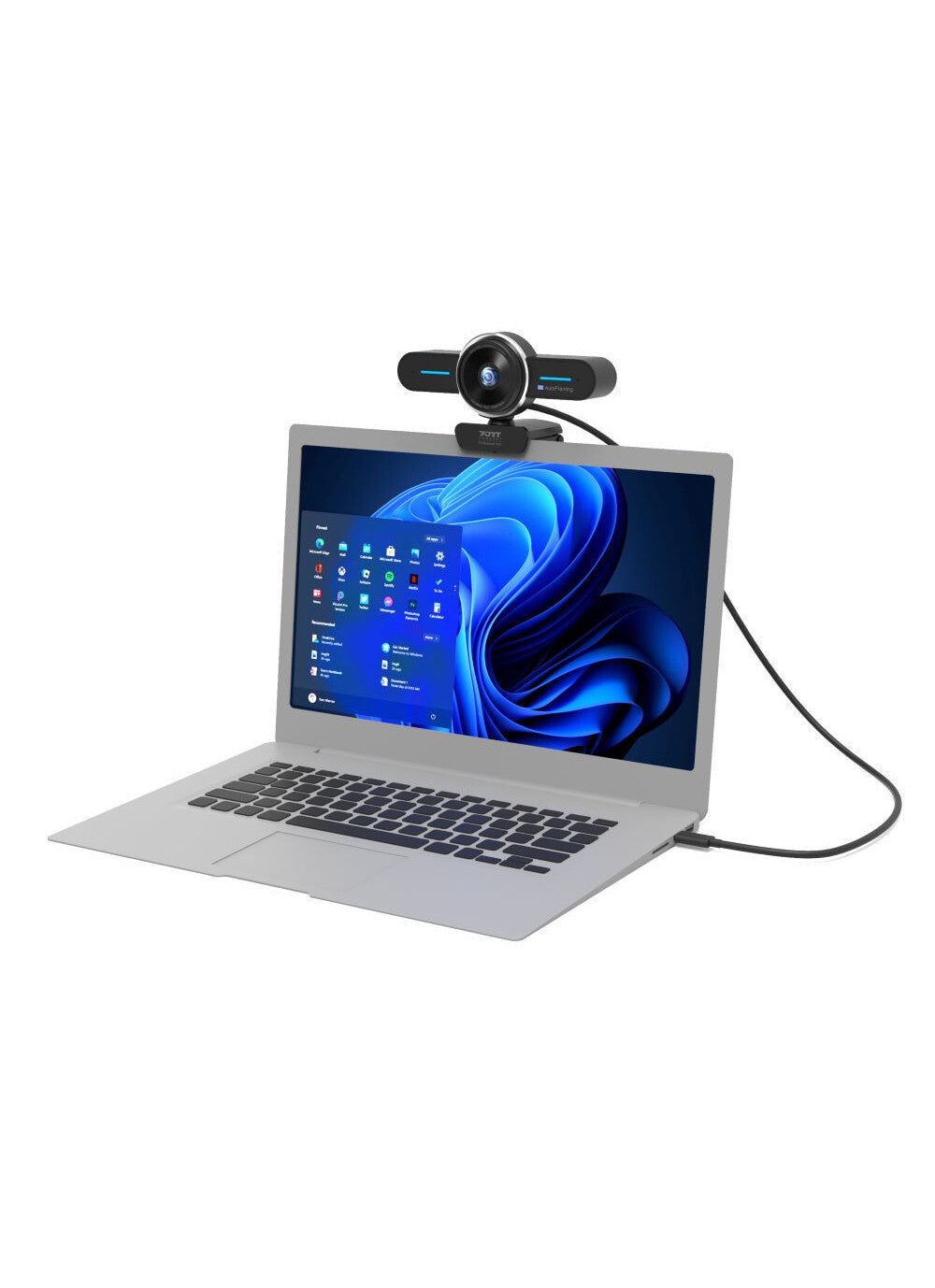 Port Designs 902003 video conferencing camera 8.29 MP Black 3840 x 2160 pixels 30 fps CMOS - image 6