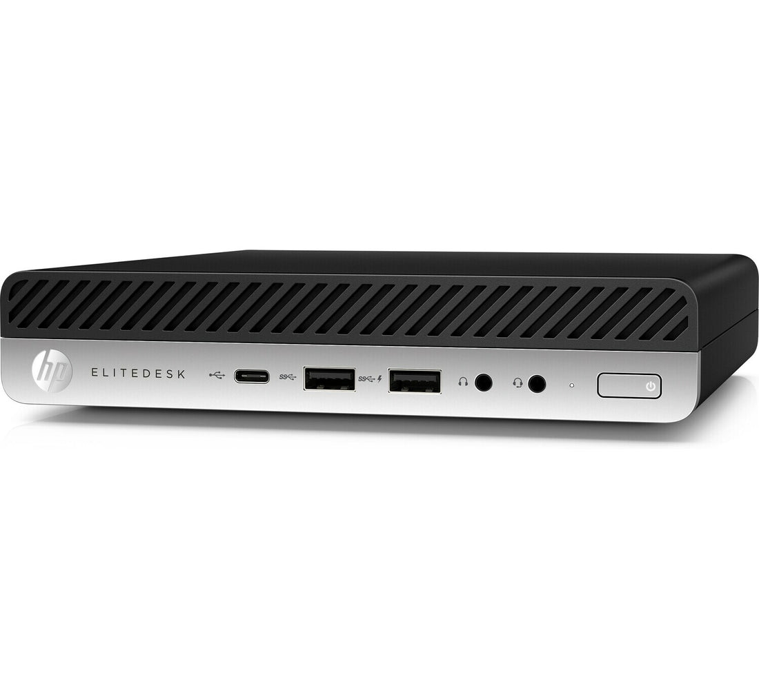 T1A HP EliteDesk 800 G4 Refurbished Intel Core i5 i5-8500T 8 GB DDR4-SDRAM 256 GB SSD Windows 11 Pro Mini PC - image 2