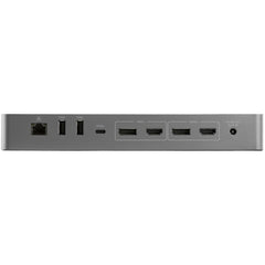 StarTech.com Thunderbolt 3 Dock w/ USB-C Host Compatibility - Dual 4K 60Hz DisplayPort 1.4 or Dual HDMI Monitors - Single 8K - TB3/USB-C Laptop Docking Station - 96W PD, 5xUSB - 10Gbps