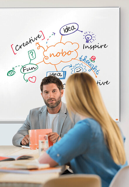 Nobo Impression Pro Enamel Magnetic Whiteboard 120x90cm - image 5
