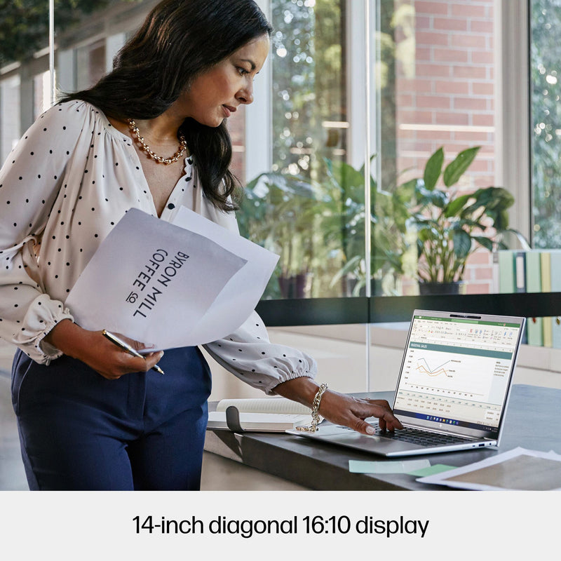 HP EliteBook 840 G9 Intel® Core™ i7 i7-1255U Laptop 35.6 cm (14") WUXGA 16 GB DDR5-SDRAM 512 GB SSD Wi-Fi 6E (802.11ax) Windows 11 Pro Silver