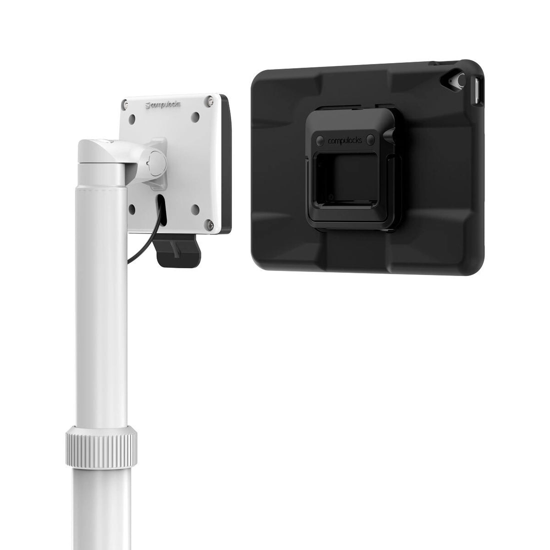 Compulocks iPad 10th-11th (A16) Gen, Mount with Cable-free Charging Medical Rolling Cart Black - image 6