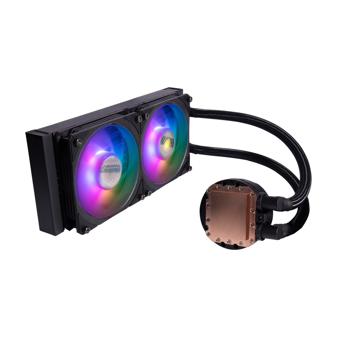 Cooler Master MasterLiquid PL240 Flux Processor All-in-one liquid cooler 12 cm Black - image 5