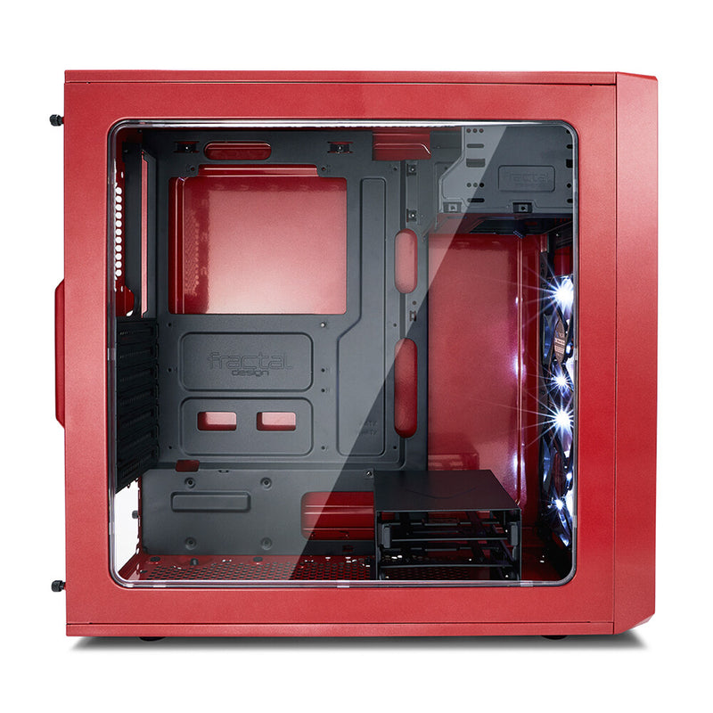 Fractal Design Focus G Midi Tower Black, Red