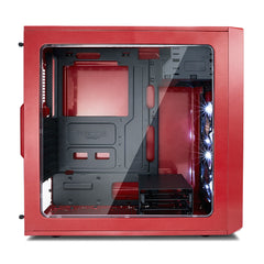Fractal Design Focus G Midi Tower Black, Red