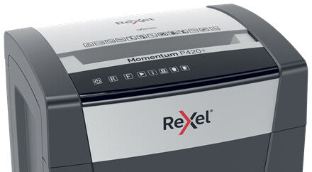 Rexel Momentum Extra P420+ Jam Free Cross Cut Paper Shredder P4 - image 6